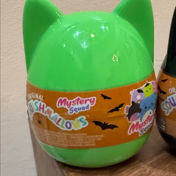 Squishmallows (3) Mystery Squad Green, Black, and Purple - Picture 2 of 4